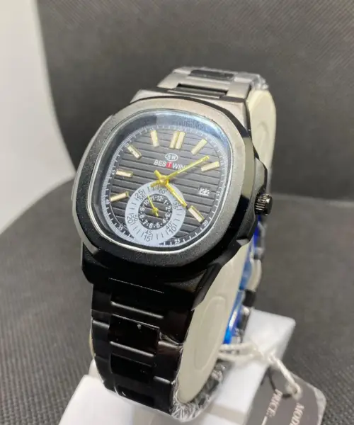 Best Win Black Wrist Watch