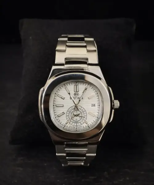 Best Win Silver Wrist Watch