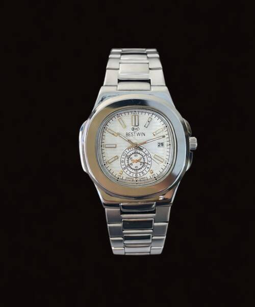 Best Win Silver Wrist Watch